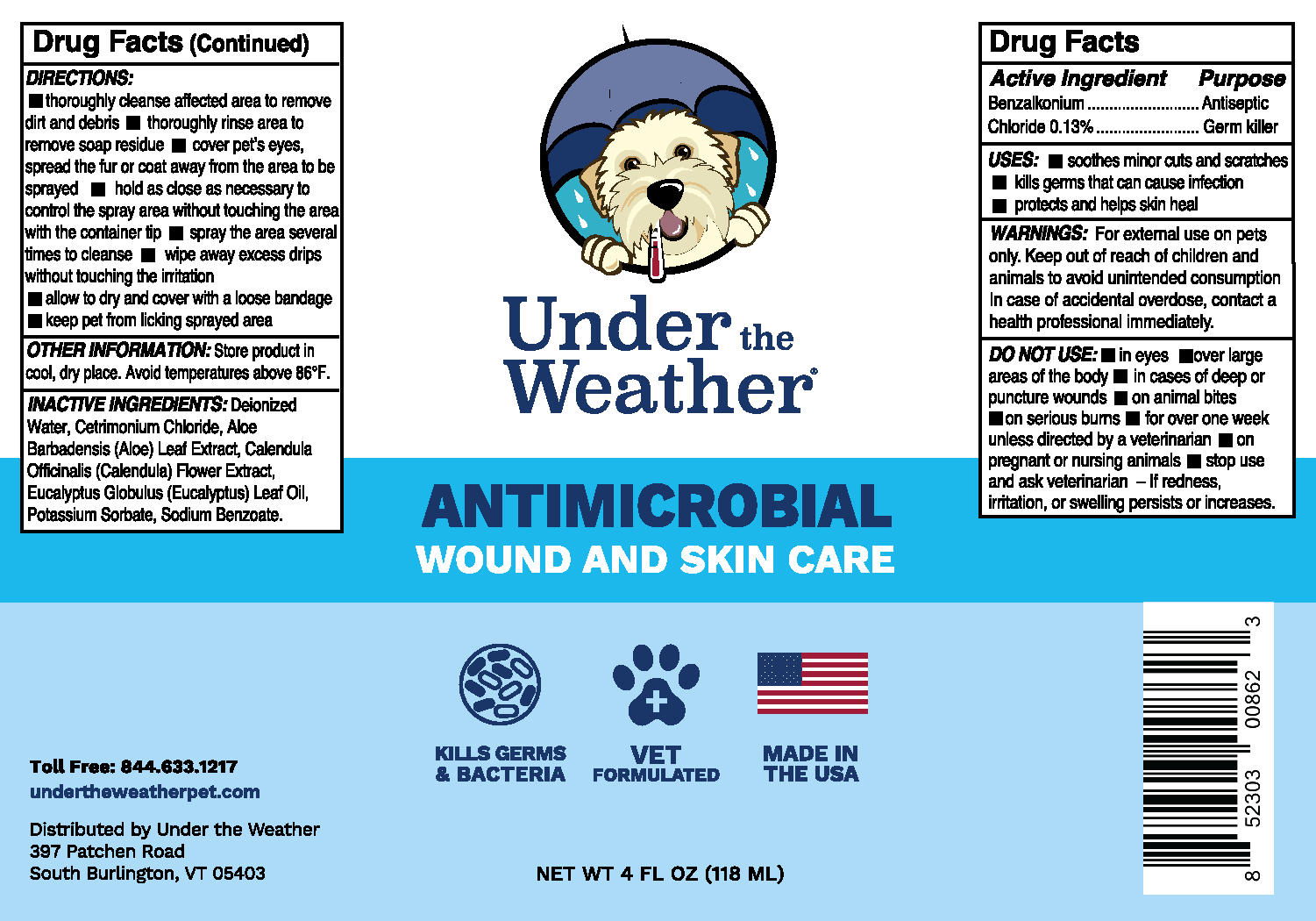 Antimicrobial Wound Spray For Dogs - Image 2
