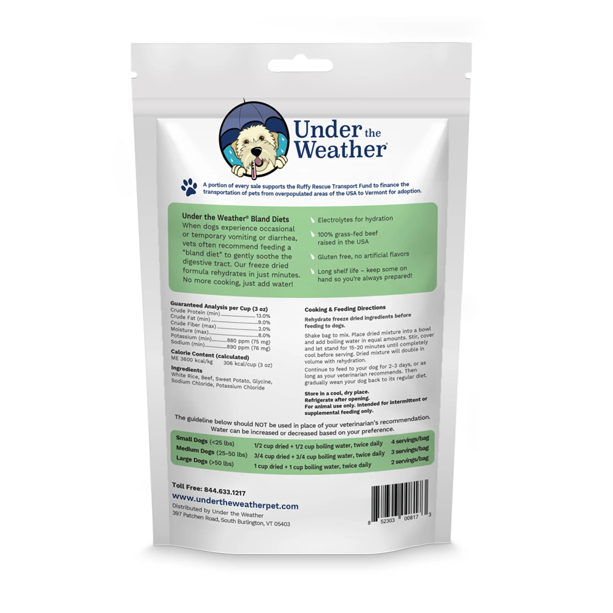 Burger Bland Diet Bundle For Dogs - Image 2