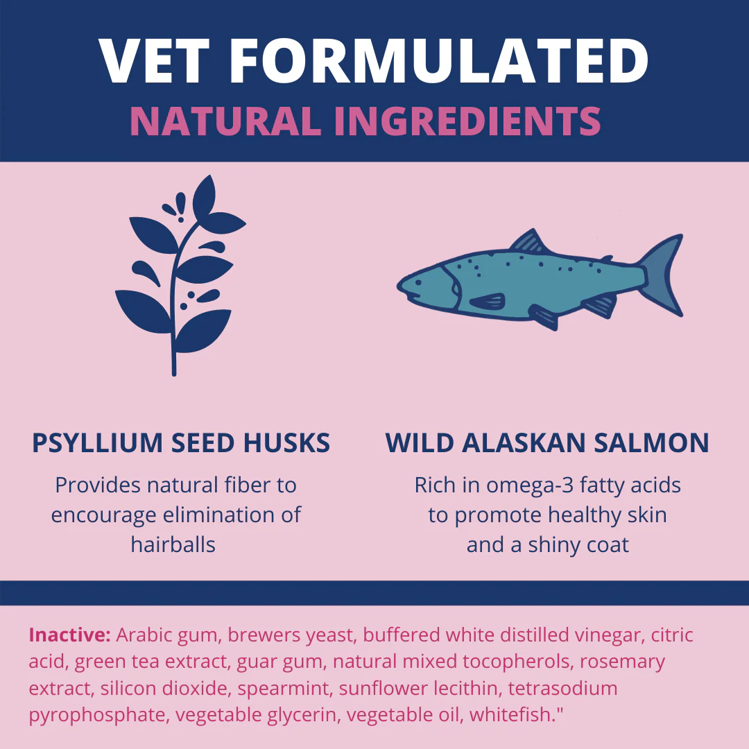 Hairball Support Soft Chews For Cats - Image 4