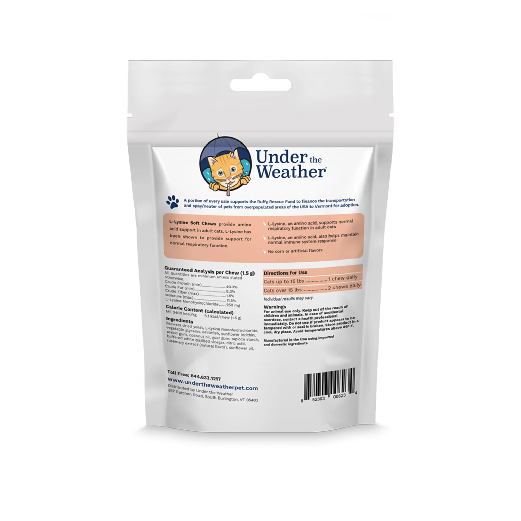 L-Lysine Soft Chews For Cats - Image 6