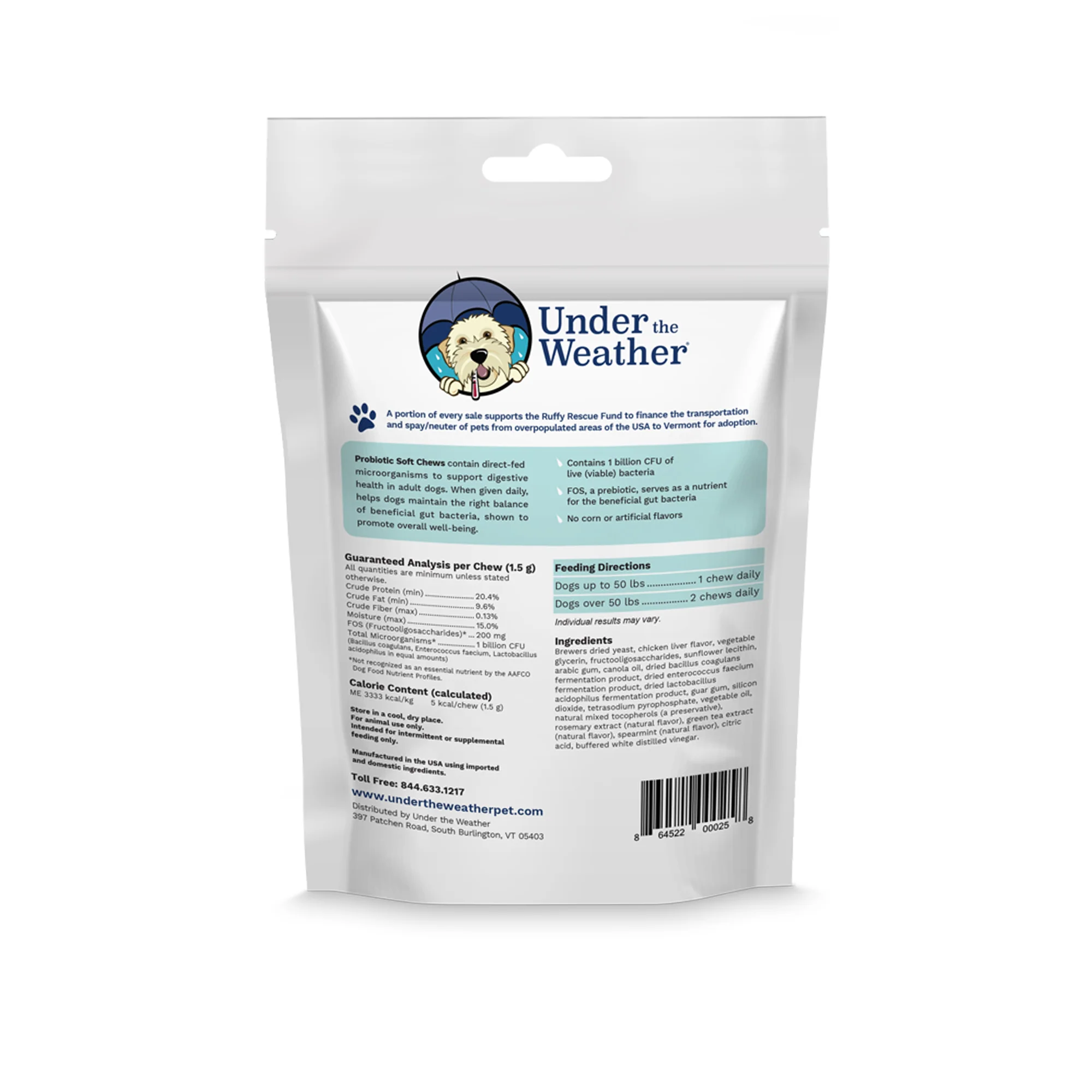 Probiotic Soft Chews For Dogs - Image 2