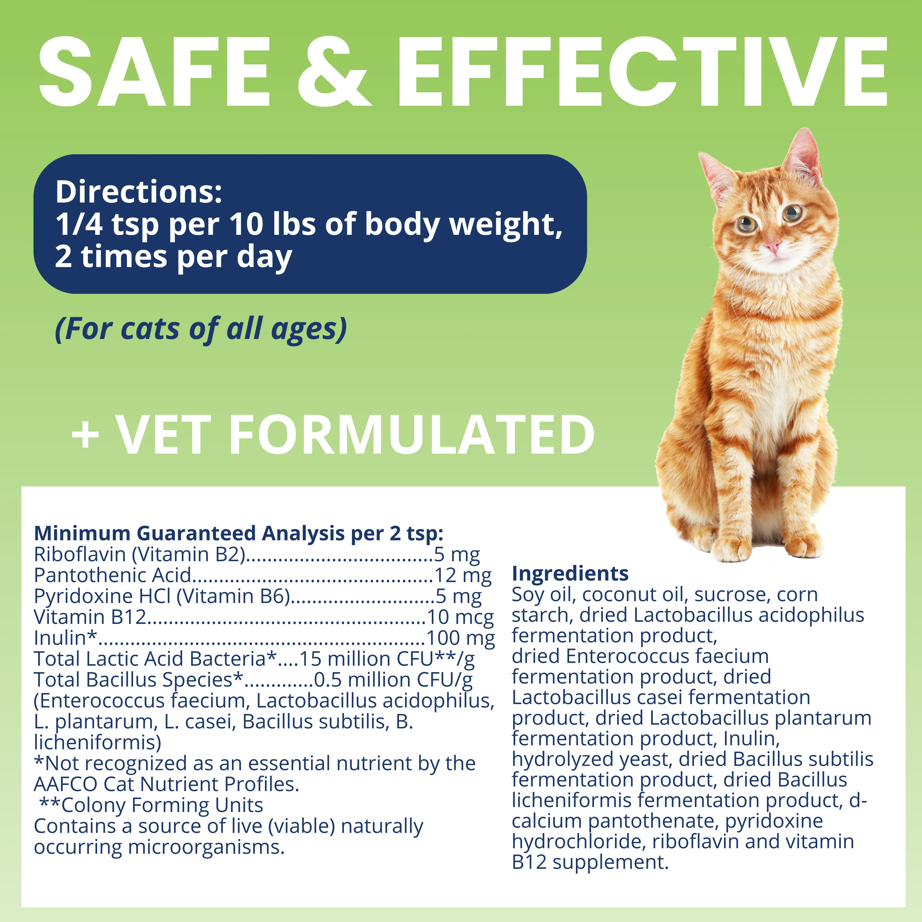 Ready Balance Probiotic Squeezable Gel For Cats - Image 5
