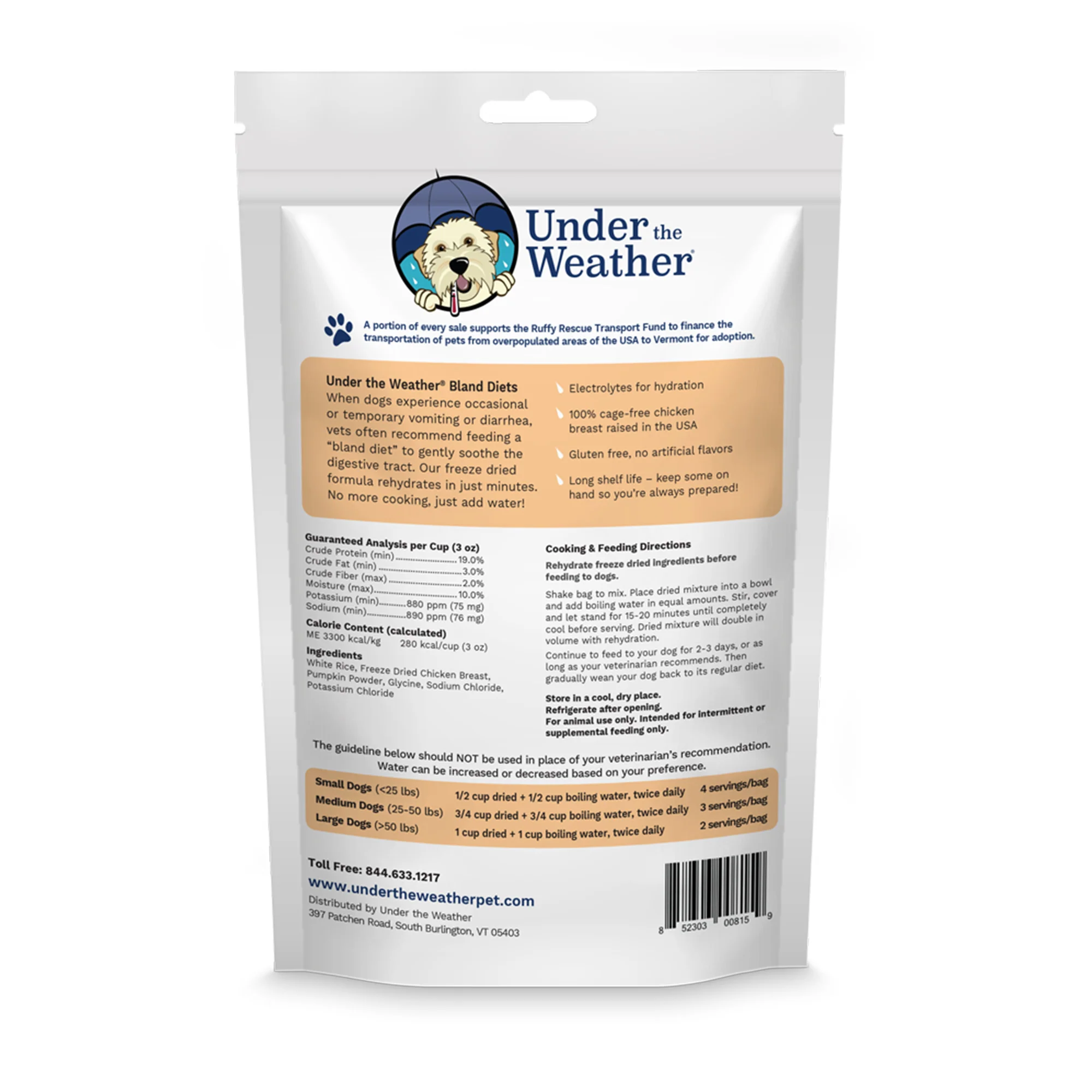 Ready Cal High Calorie Supplement + Chicken, Rice and Pumpkin Bland Diet Bundle - Image 2