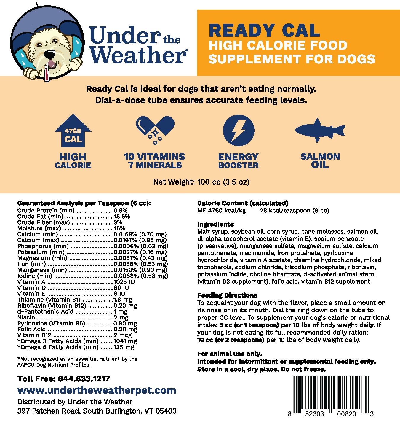 Ready Cal High Calorie Supplement + Chicken, Rice and Pumpkin Bland Diet Bundle - Image 3