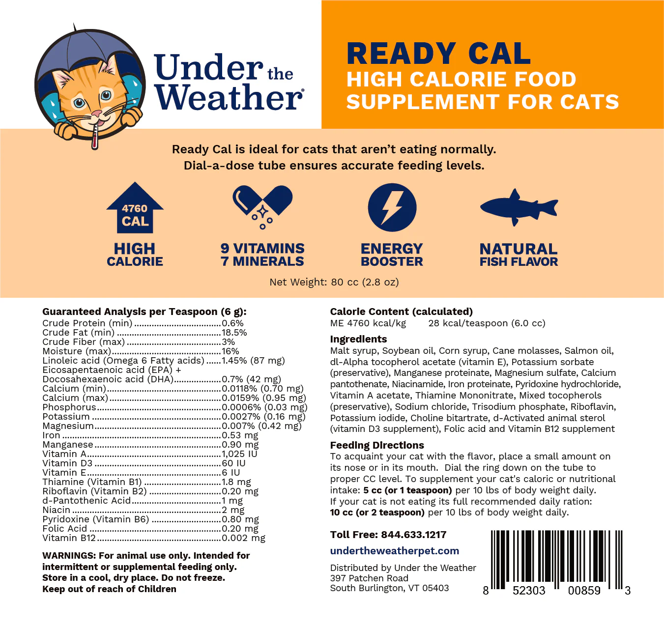 Ready Cal + Ready Balance Gel Supplement Bundle For Cats - Image 3