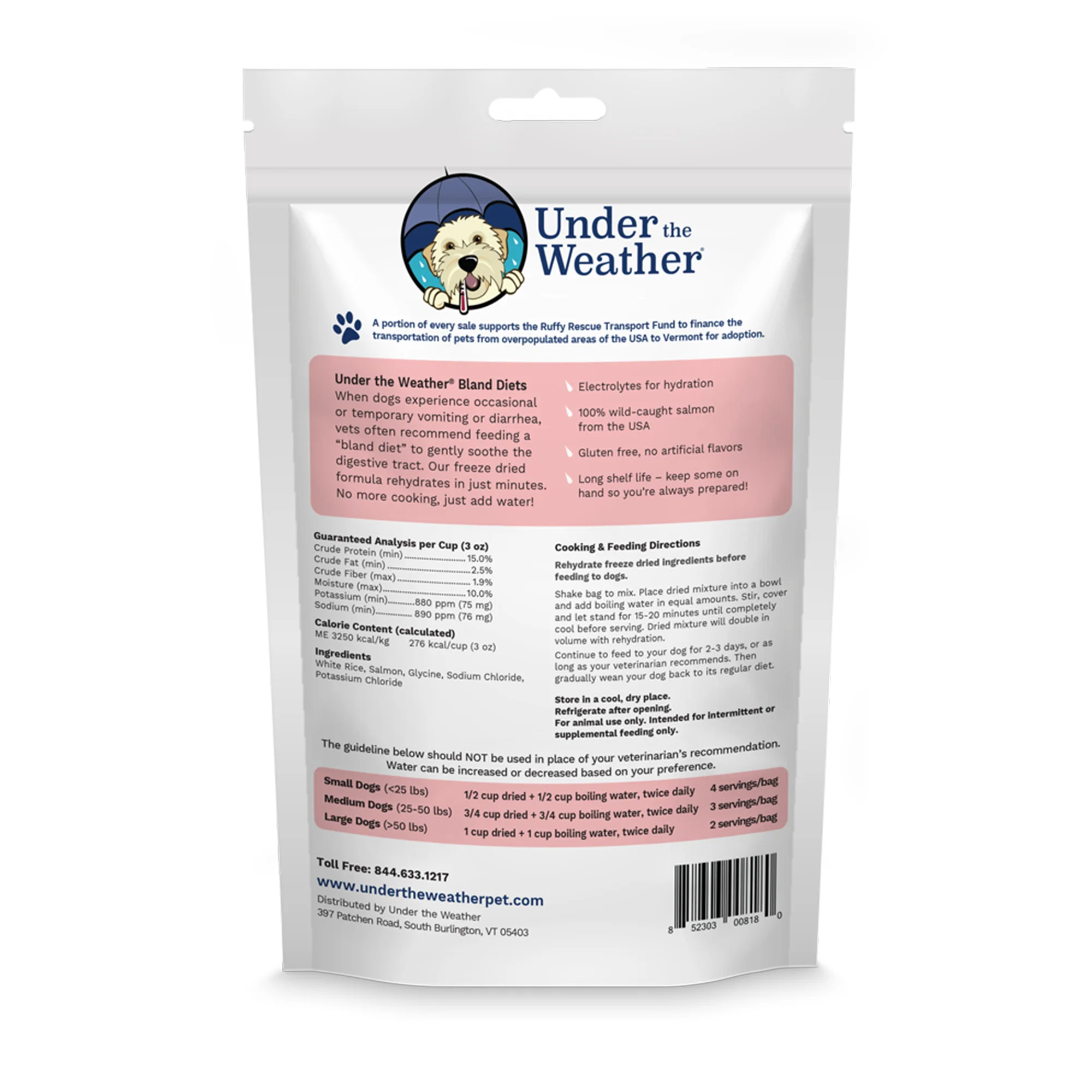 Salmon & Rice Bland Diet For Dogs - Image 2