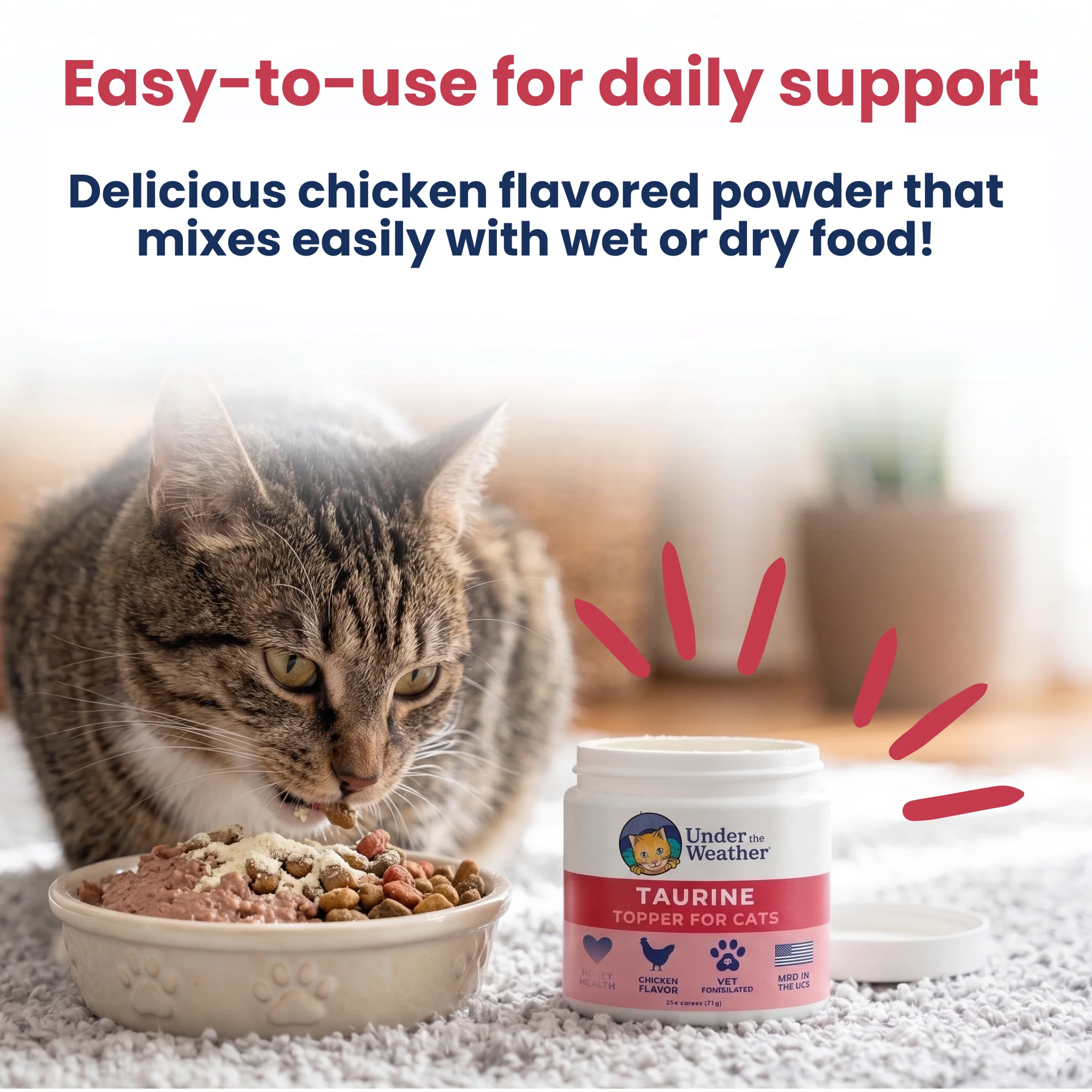 Taurine Powder Topper for Cats and Kittens - Image 5