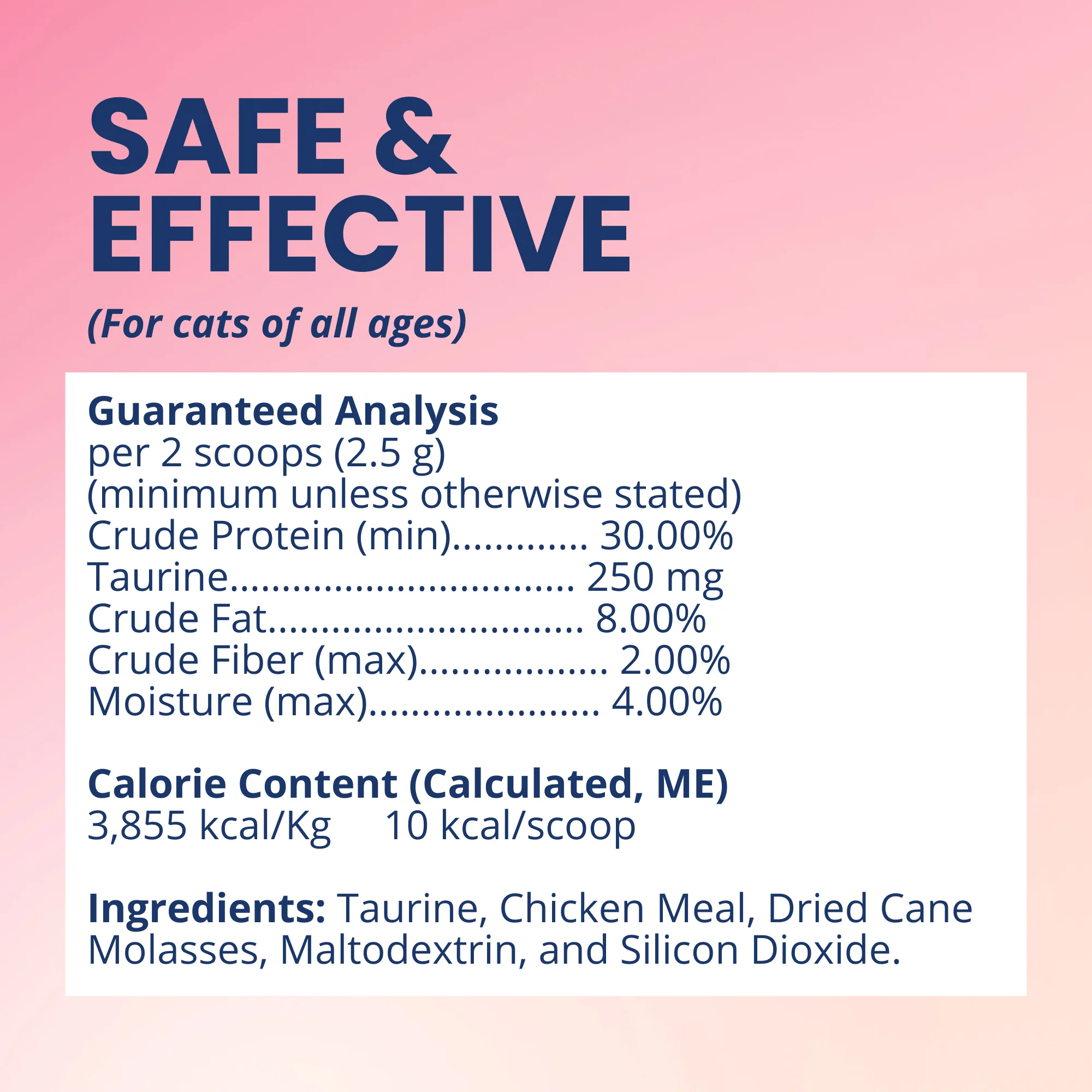 Taurine Powder Topper for Cats and Kittens - Image 6