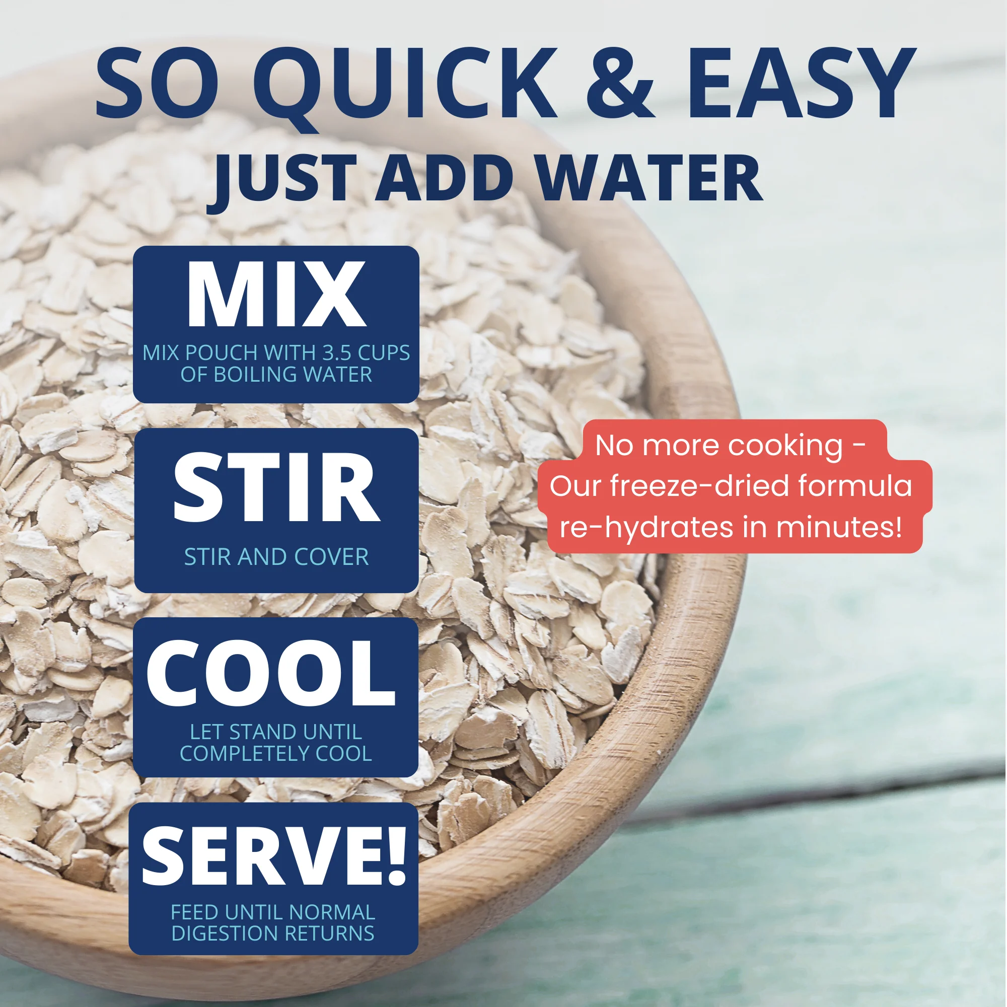 Turkey, Oatmeal, Sweet Potato and Slippery Elm Bland Diet For Dogs - Image 3