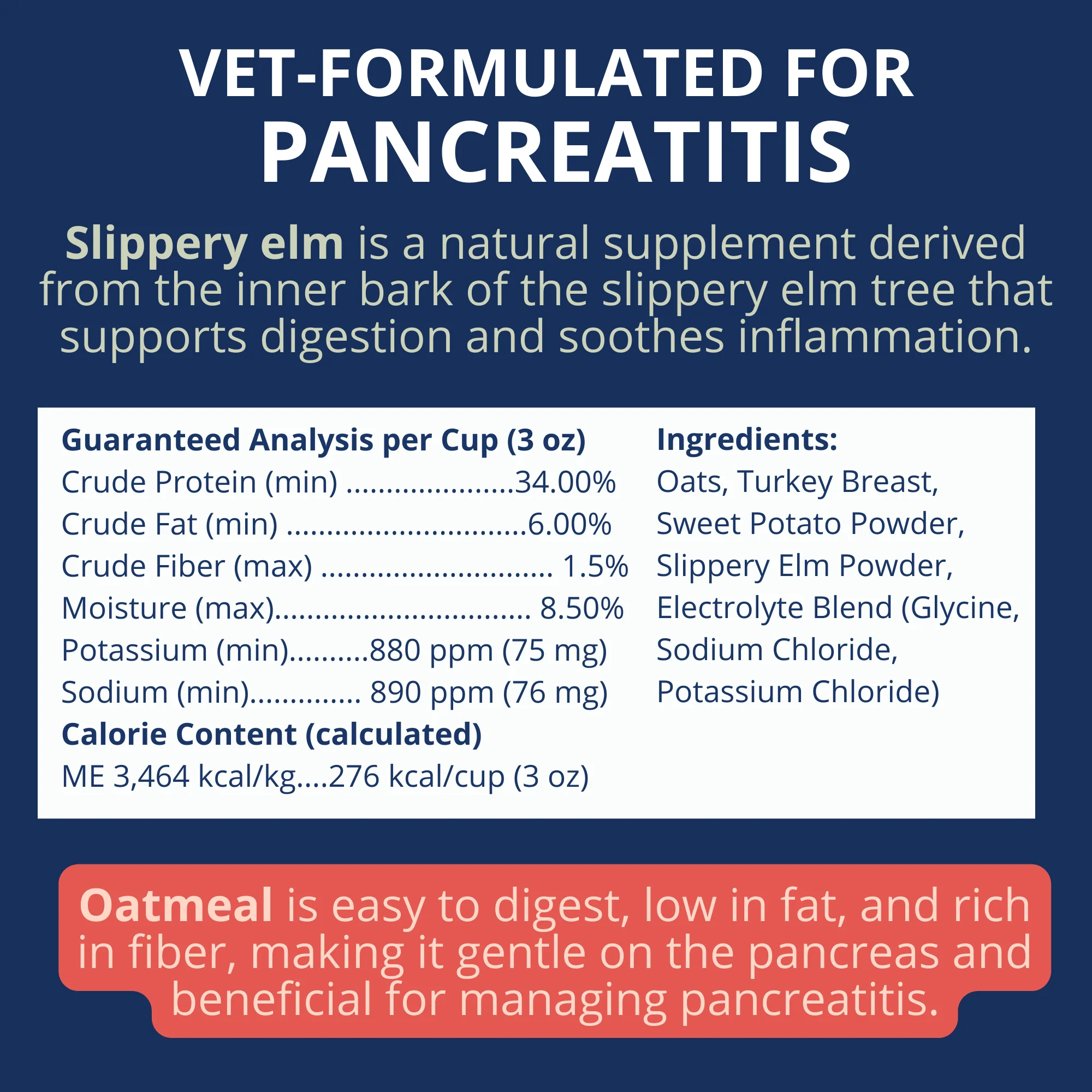 Turkey, Oatmeal, Sweet Potato and Slippery Elm Bland Diet For Dogs - 6 Pack - Image 4